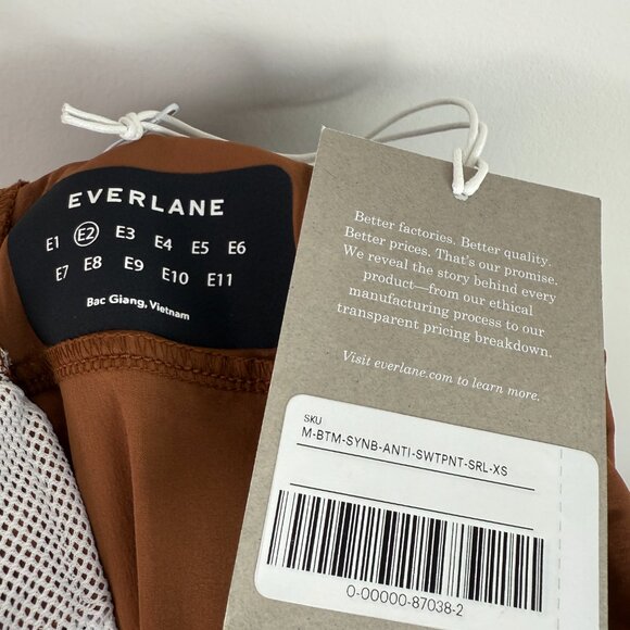 Everlane The Everyone Stretch Sweatpant Espresso Unisex E2/ Women S/ Men XS - Picture 7 of 9
